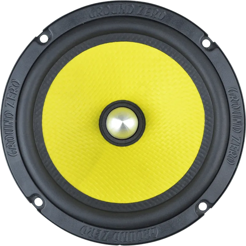 Garsiakalbiai Ground Zero GZTC 165, 16.5 cm, komponentai, 150W, 2-jų juostų