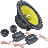 Garsiakalbiai Ground Zero GZTC 165, 16.5 cm, komponentai, 150W, 2-jų juostų