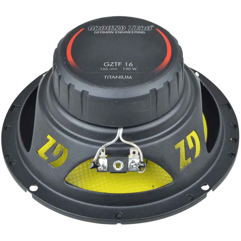 Garsiakalbiai Ground Zero GZTF 6.5X, 130W, koaksialiniai, 16.5cm, 2-jų