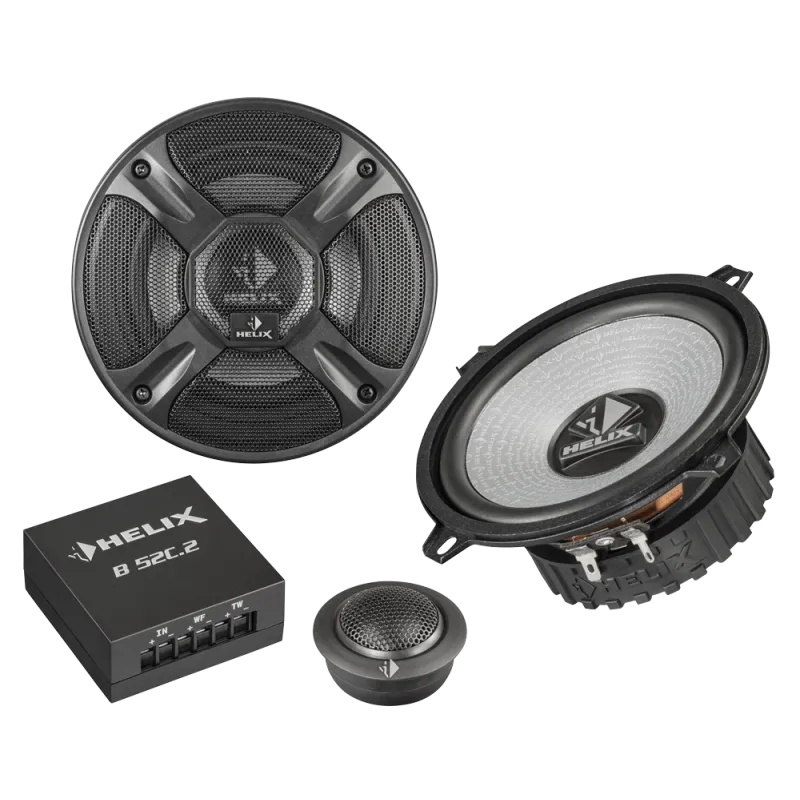 Garsiakalbiai Helix B 52C.2, 150W, komponentiniai, 2-jų juostų