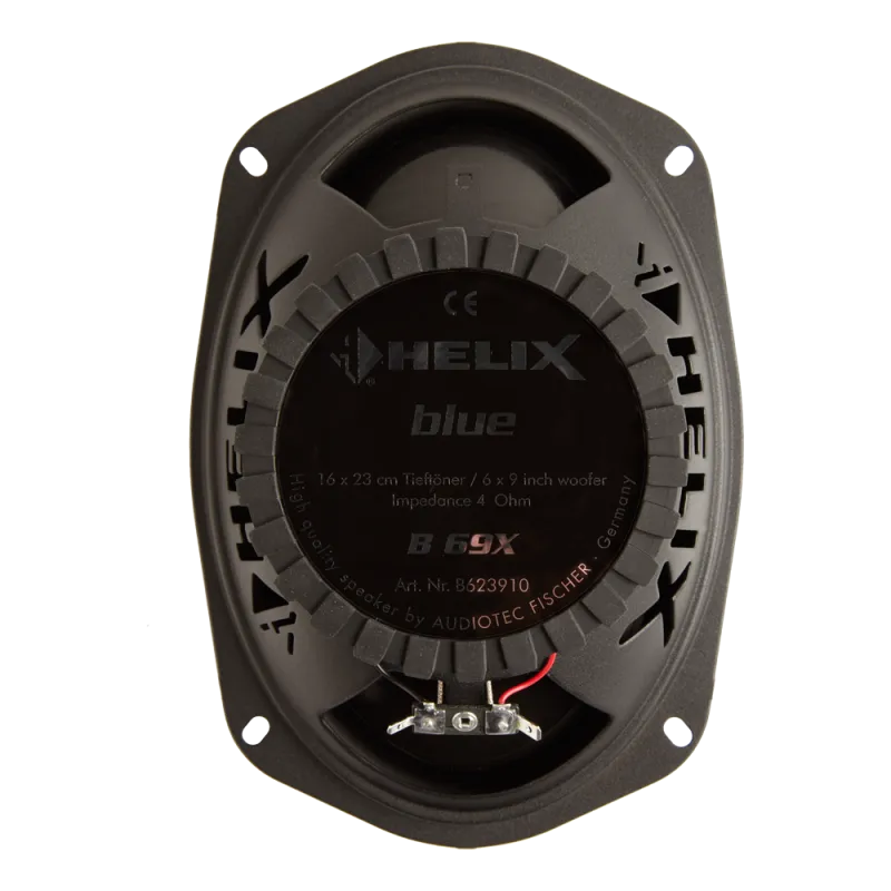 Garsiakalbiai Helix B 69X, 150W, koaksialiniai, 3-jų juostų