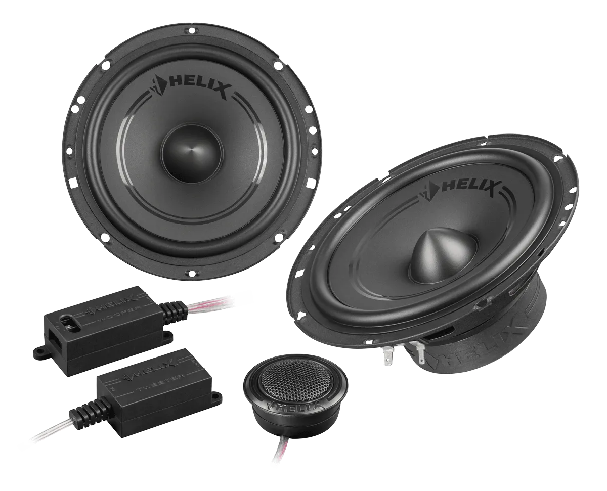Garsiakalbiai Helix F 62C, 120W, komponentiniai, 2-jų juostų