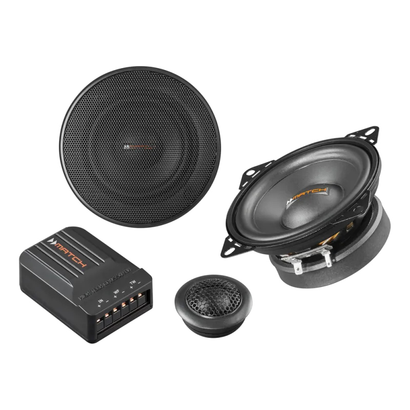 Garsiakalbiai Helix Match MS 42C, 105W, komponentiniai, 10cm, 2-jų juostų