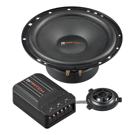 Garsiakalbiai Helix Match MS 62C-VW.1, 160W, komponentiniai, 2-jų juostų