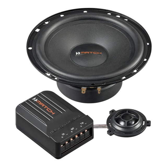 Garsiakalbiai Helix Match MS 62C-VW.1, 160W, komponentiniai, 2-jų juostų