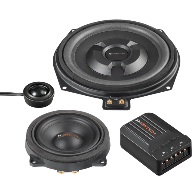 Garsiakalbiai Helix Match MS 83C-BMW.2, 300W, 3-jų juostų