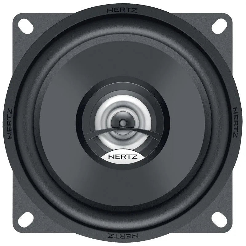 Garsiakalbiai Hertz Dieci DCX 100.3, 60W, Koaksialiniai, 10cm, 2-jų juostų - garsiakalbio vidinė dalis su prekės ženklu