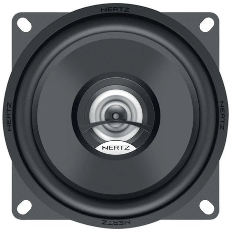 Garsiakalbiai Hertz Dieci DCX 100.3, 60W, Koaksialiniai, 10cm, 2-jų juostų - garsiakalbio vidinė dalis su prekės ženklu