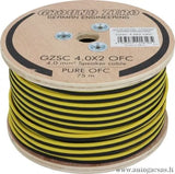 Garsiakalbių laidas Ground Zero GZSC 4.0X2 OFC 2 x 4.00 mm²/1m ritėje 75m