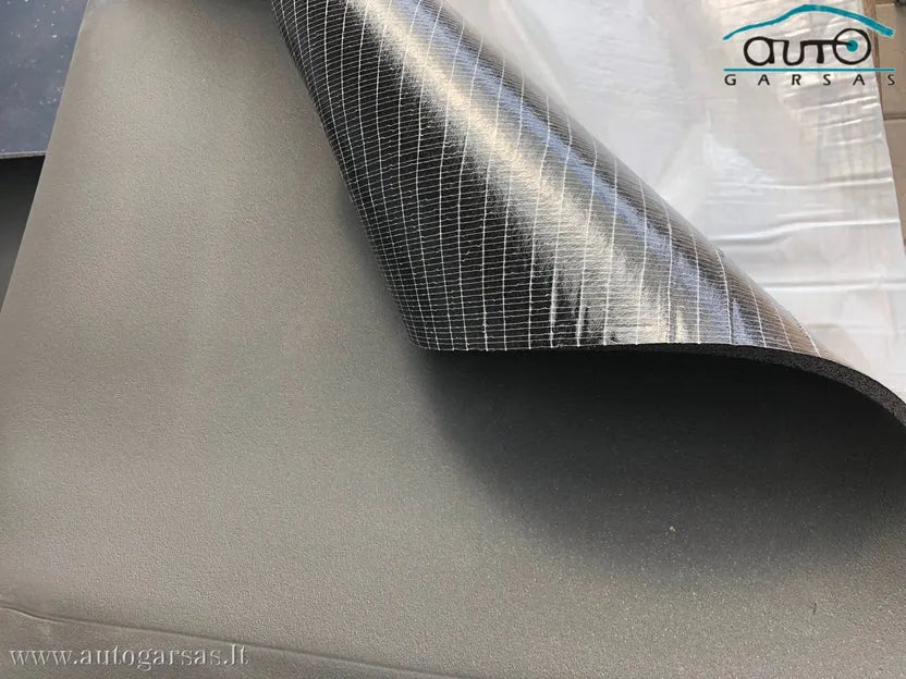 Garso izoliacija DUCT 10 iš pūstos gumos, 10mm