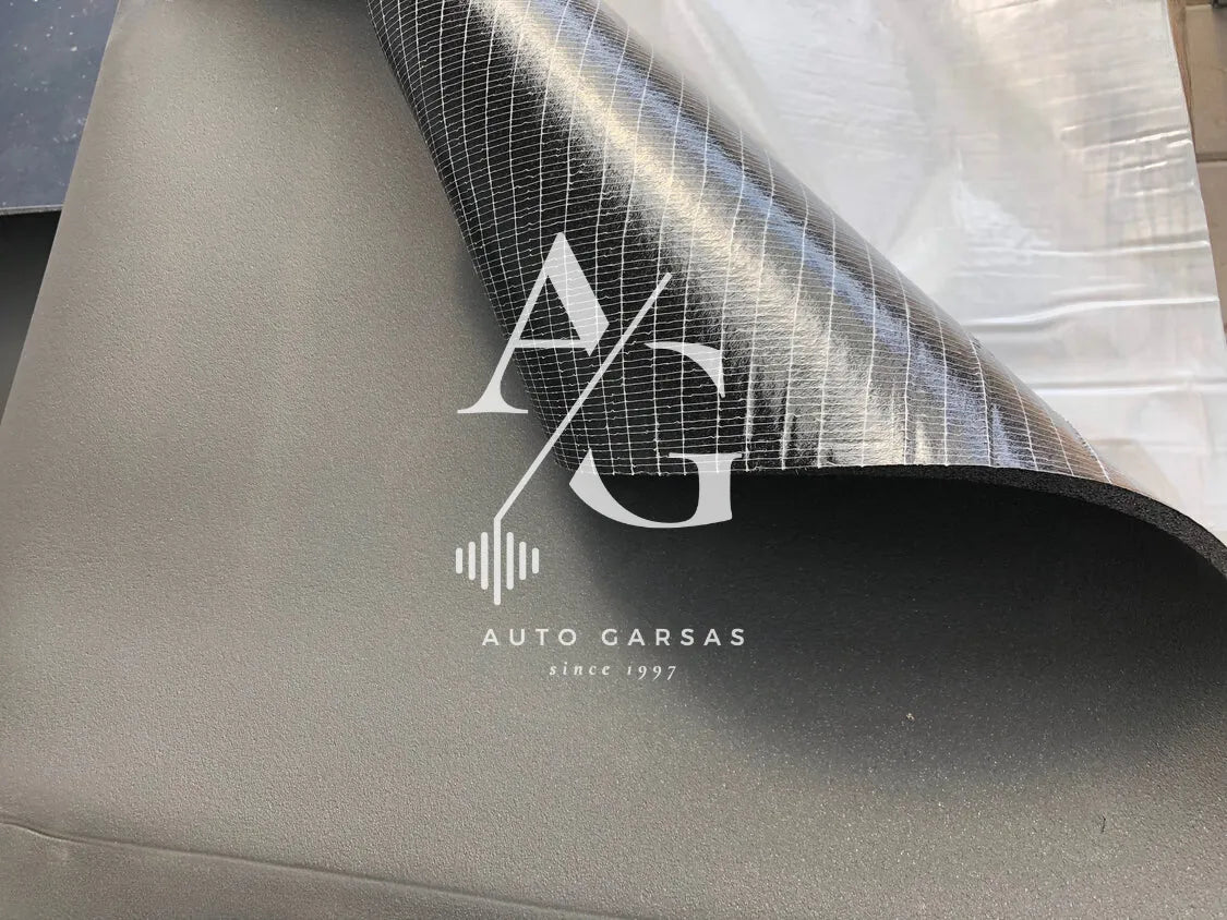 Garso izoliacija DUCT 6 iš pūstos gumos, 6mm