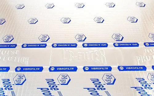 Garso izoliacija Noise Protection PROFI Vibrofiltr 2mm, 50x35cm