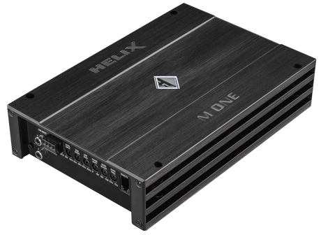 Garso stiprintuvas Helix M ONE, 1200W, puikiai tinkantis žemų dažnių garsiakalbiui