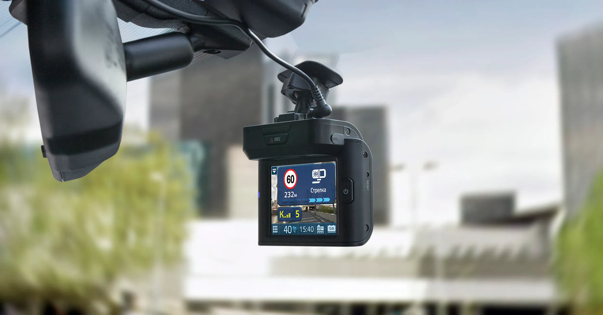 Geriausias Vaizdo registratorius - Radarų detektorius su Išoriniu imtuvu Neoline X-COP R750