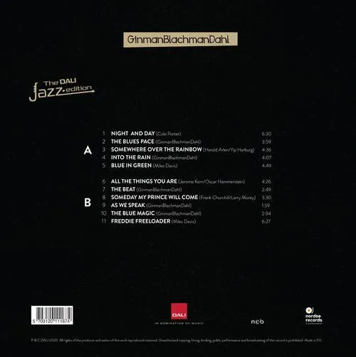 GinmanBlachmanDahl - The Velvet Blues - L, vinilinis albumas (180 gr.)