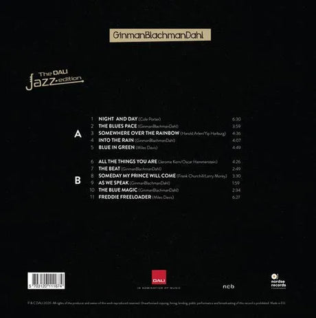 GinmanBlachmanDahl - The Velvet Blues - L, vinilinis albumas (180 gr.)