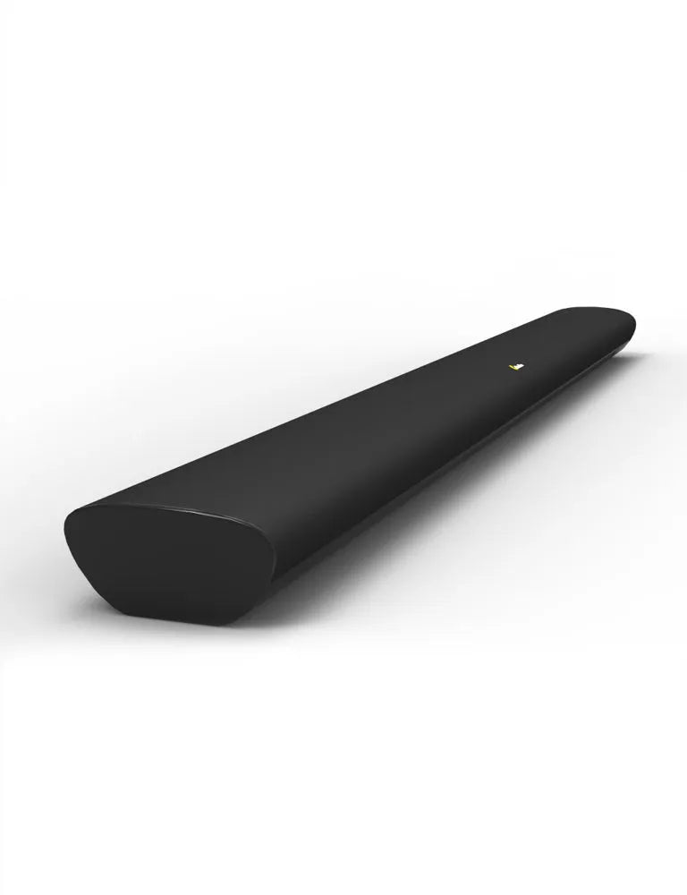 GoldenEar SuperCinema 3D ArrayX, pasyvus soundbaras - Šoninis kampinis vaizdas su logotipu