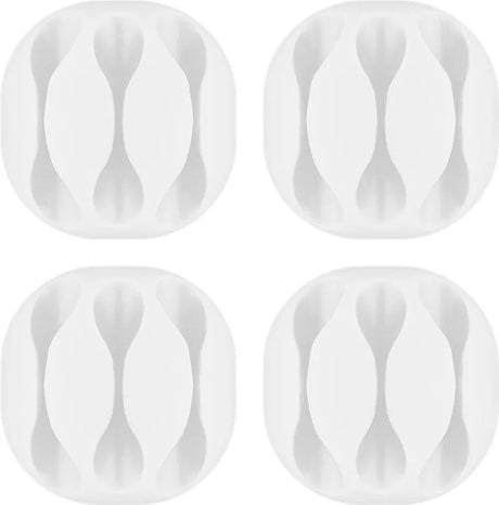 Goobay 3-jų taškų USB kabelių laikiklis (įvairių spalvų)