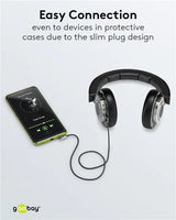 Goobay Audio Connection Cable, AUX 3.5 mm garso laidas, 0.5 m