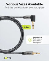 Goobay Audio Connection Cable, AUX 3.5 mm garso laidas, 1 m