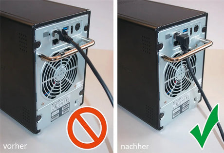 Goobay CAT 5e, (5 m) 1x 90° tinklo kabelis