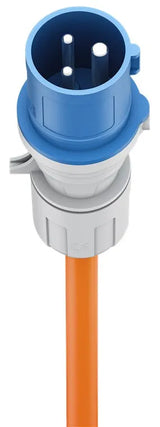 Goobay CEE Adapter Cable, maitinimo kabelis lauko erdvėms, 90°, 16 A, 230 V, (Type E/F), IP44, 5 m