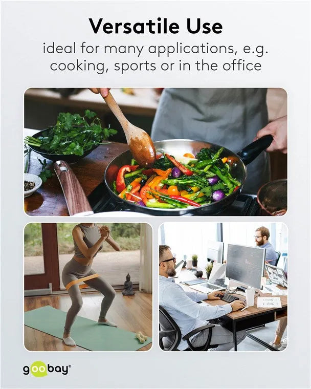 Goobay Foldable 3in1, įkrovimo stotelė telefonui, laikrodžiui ir ausinėms