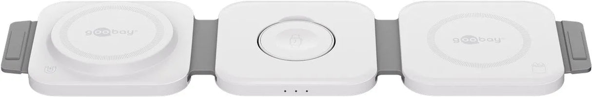 Goobay Foldable 3in1, įkrovimo stotelė telefonui, laikrodžiui ir ausinėms