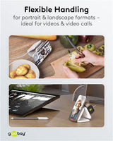 Goobay Foldable 3in1, įkrovimo stotelė telefonui, laikrodžiui ir ausinėms