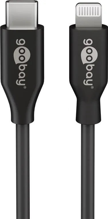 Goobay Lightning - USB-C™, greito įkrovimo kabelis - Du skirtingi jungčių galai