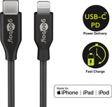 Goobay Lightning - USB-C™, greito įkrovimo kabelis