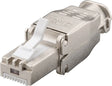 Goobay Tool-free RJ45 Network Plug CAT 6A STP, RJ45 tinklo kabelis