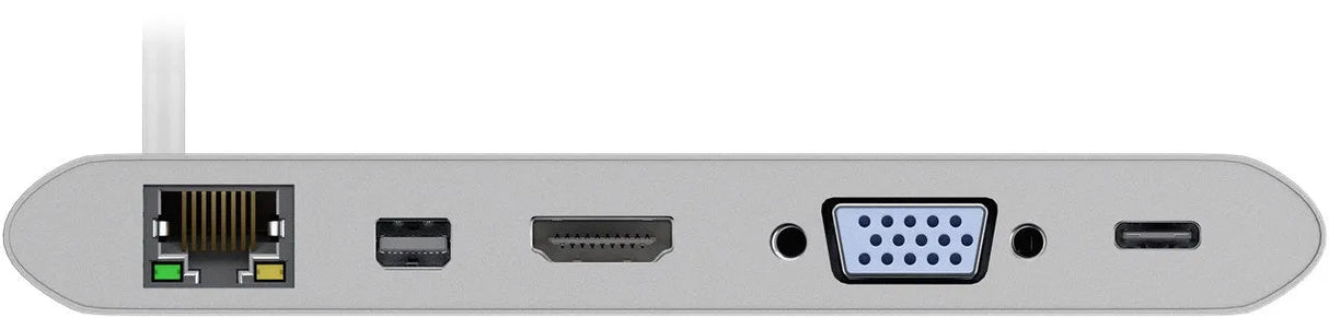 Goobay USB-C™ Aluminium Multiport, USB adapteris
