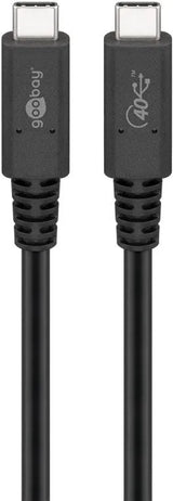 Goobay USB-C™ Cable USB4™ Generation 3x2, signalinis USB-C kabelis