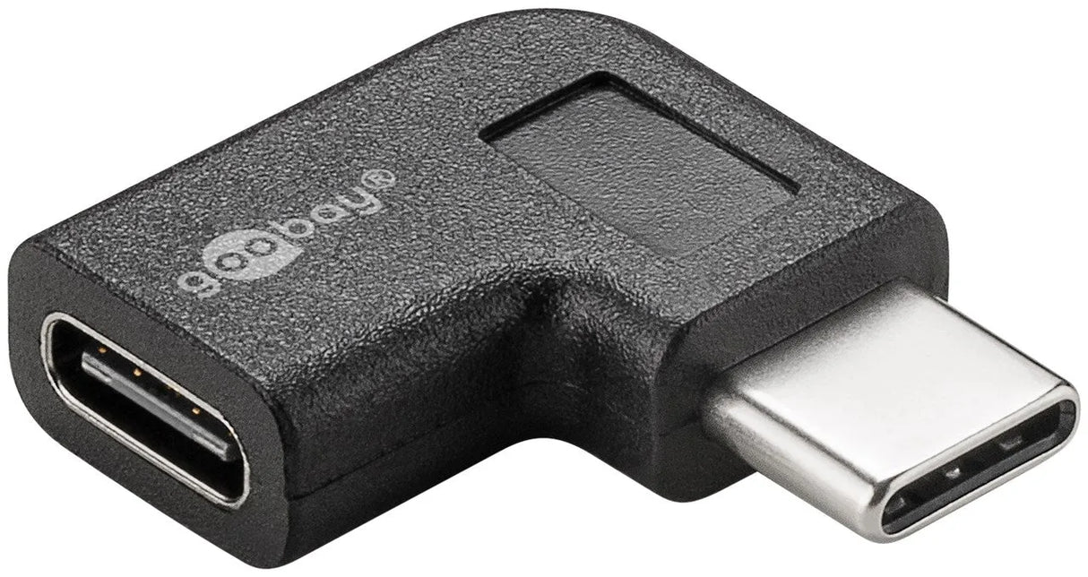 Goobay USB-C™- USB-C™ 90°, USB adapteris