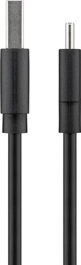 Goobay USB - C tipo įkrovimo ir duomenų perdavimo kabelis 0.1m