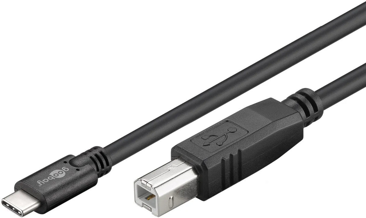 Goobay USB-C™ to B, kabelis-adapteris 1m