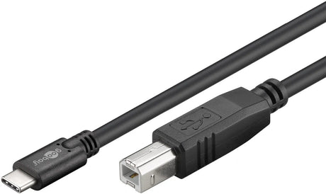 Goobay USB-C™ to B, kabelis-adapteris 1m