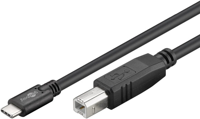 Goobay USB-C™ to B, kabelis-adapteris 1m