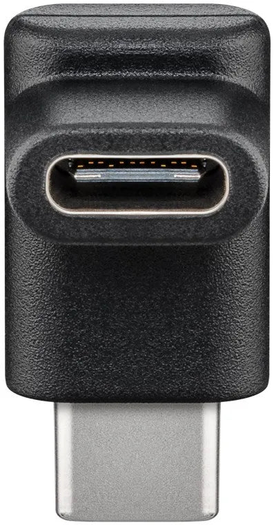 Goobay USB-C™ to USB-C™ 90°, USB adapteris - Adapterio jungtis 90 laipsnių kampu