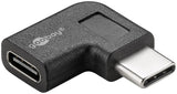 Goobay USB-C™- USB-C™ 90°, USB adapteris