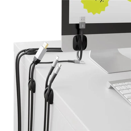 Goobay USB kabelių laikiklis (įvairių spalvų)