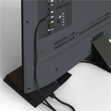 Goobay Ultra High Speed HDMI™, HDMI kabelis 2m - Televizoriaus galinė panelė su jungtimis