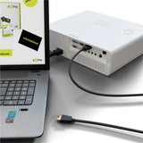 Goobay Ultra High Speed HDMI™, HDMI kabelis 2m - projektoriaus jungčių panelė su laidais