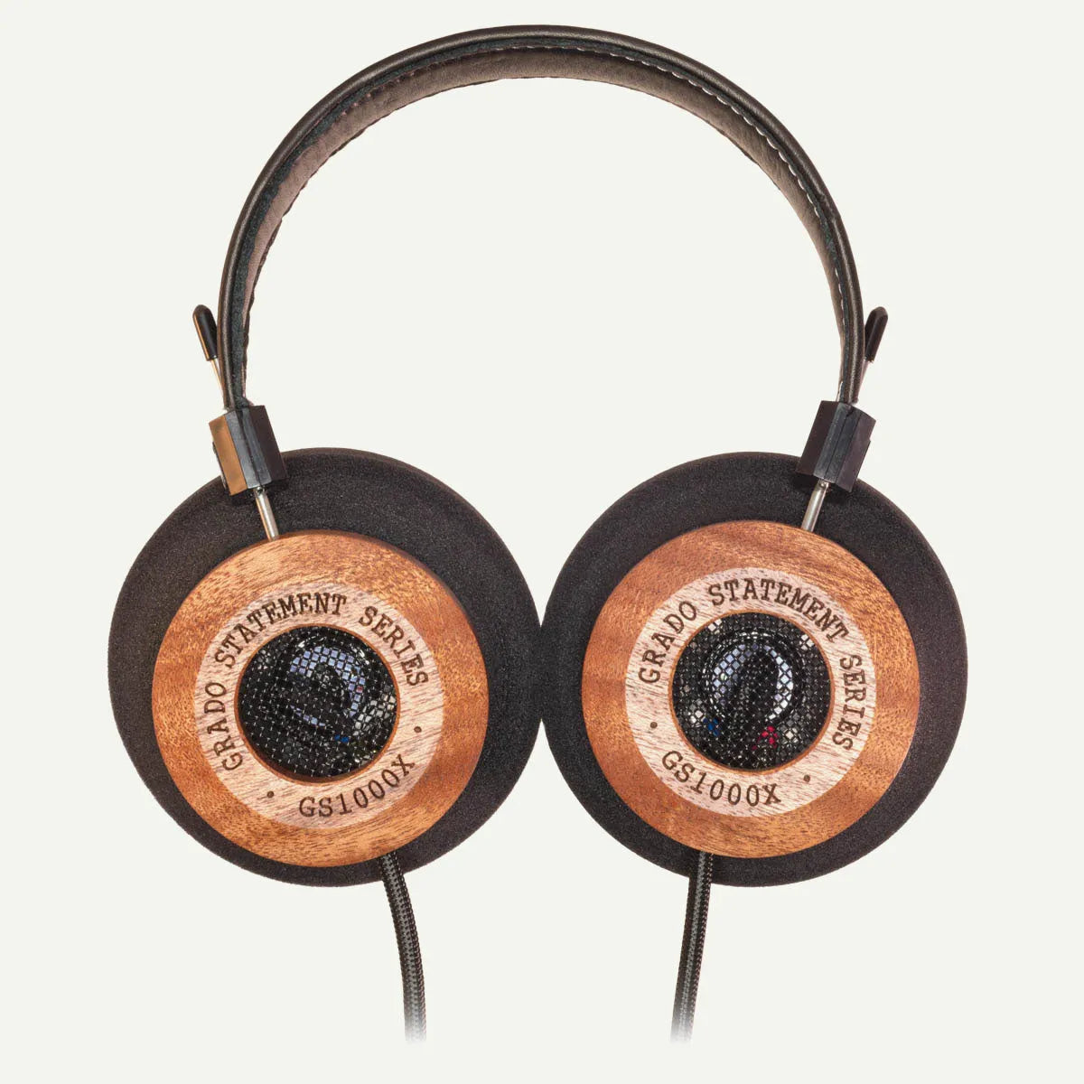 Grado GS1000x, Over-Ear tipo ausinės - Medinės ausinių dalys su užrašais