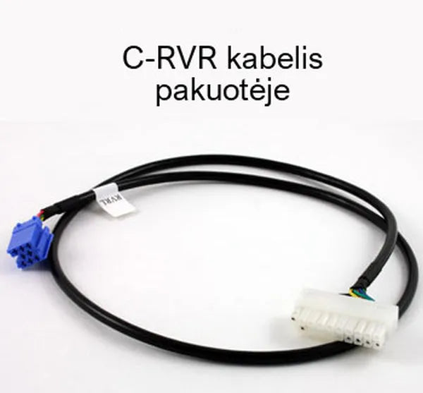 Grom, AND2 MP3 adapteris BMW, Rover - Mėlynas ir baltas jungtys su laidais