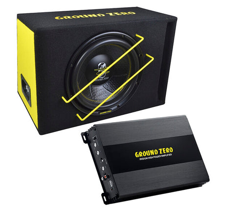 Ground Zero 450 SPL BassKit