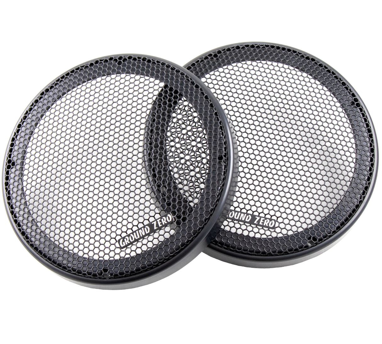 Ground Zero 6.5″ GRILL - du garsiakalbių grotelės su logotipu