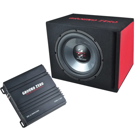 Ground Zero GZ BASS KIT 12.300, 300W garsiakalbių rinkinys