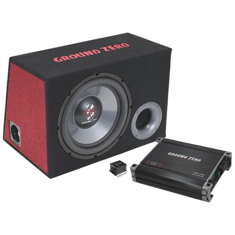 Ground Zero GZ BASS KIT 12.300XL, 300W automobilinė žemų dažnių garso